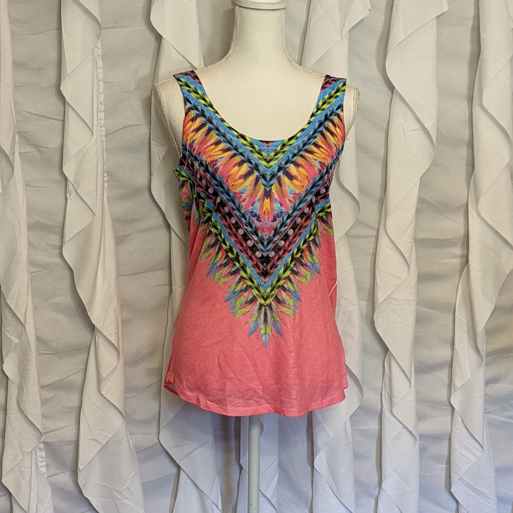Paradise Aztec top